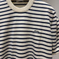 Prada Striped Short Sleeve Cotton T-Shirt
