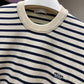 Prada Striped Short Sleeve Cotton T-Shirt