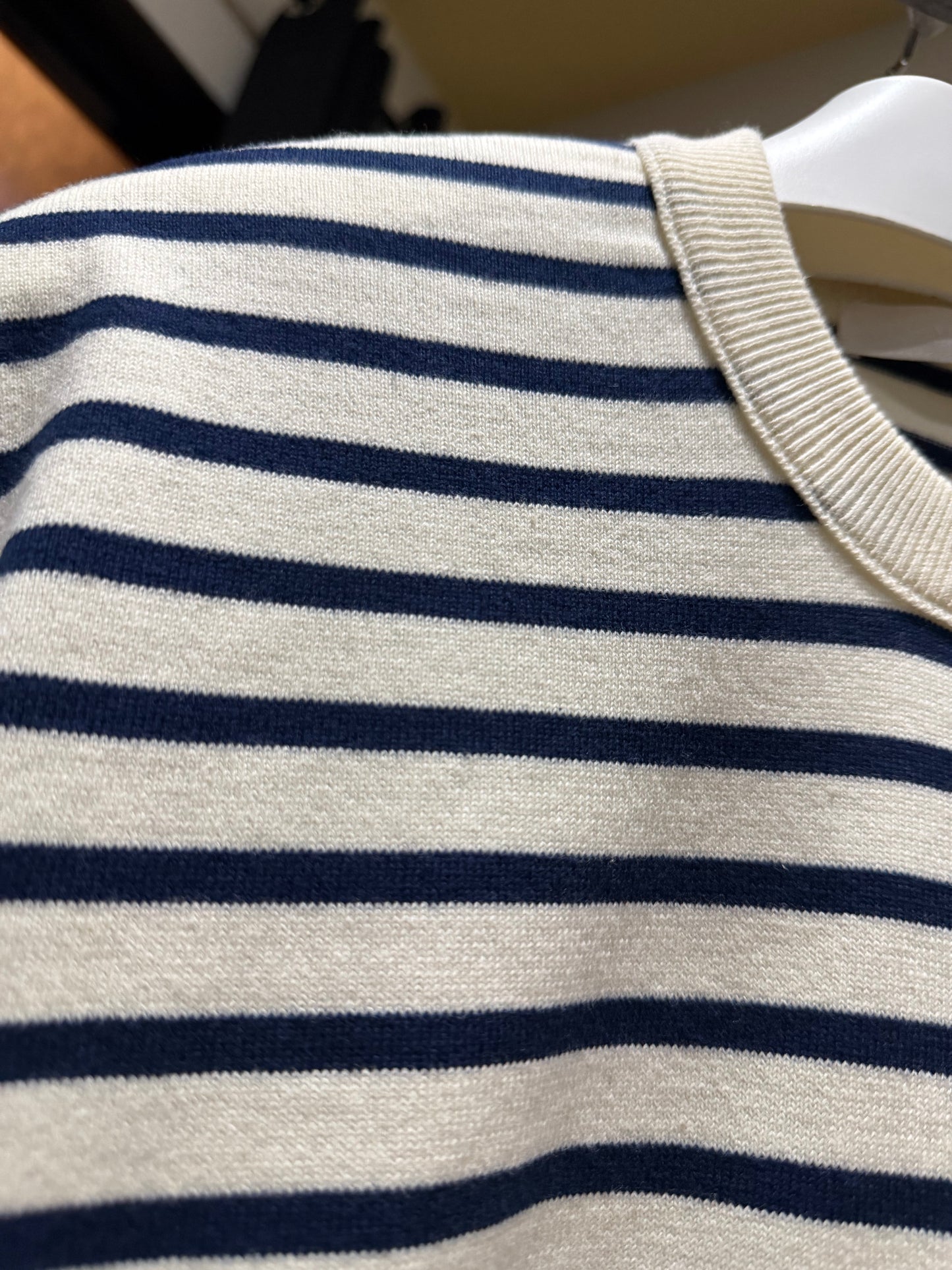 Prada Striped Short Sleeve Cotton T-Shirt