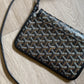 Goyard Plumet Pouch Wallet (Black)