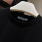 Prada Logo Cotton T-Shirt (Black)