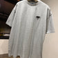 Prada Logo Cotton T-Shirt (Gray)