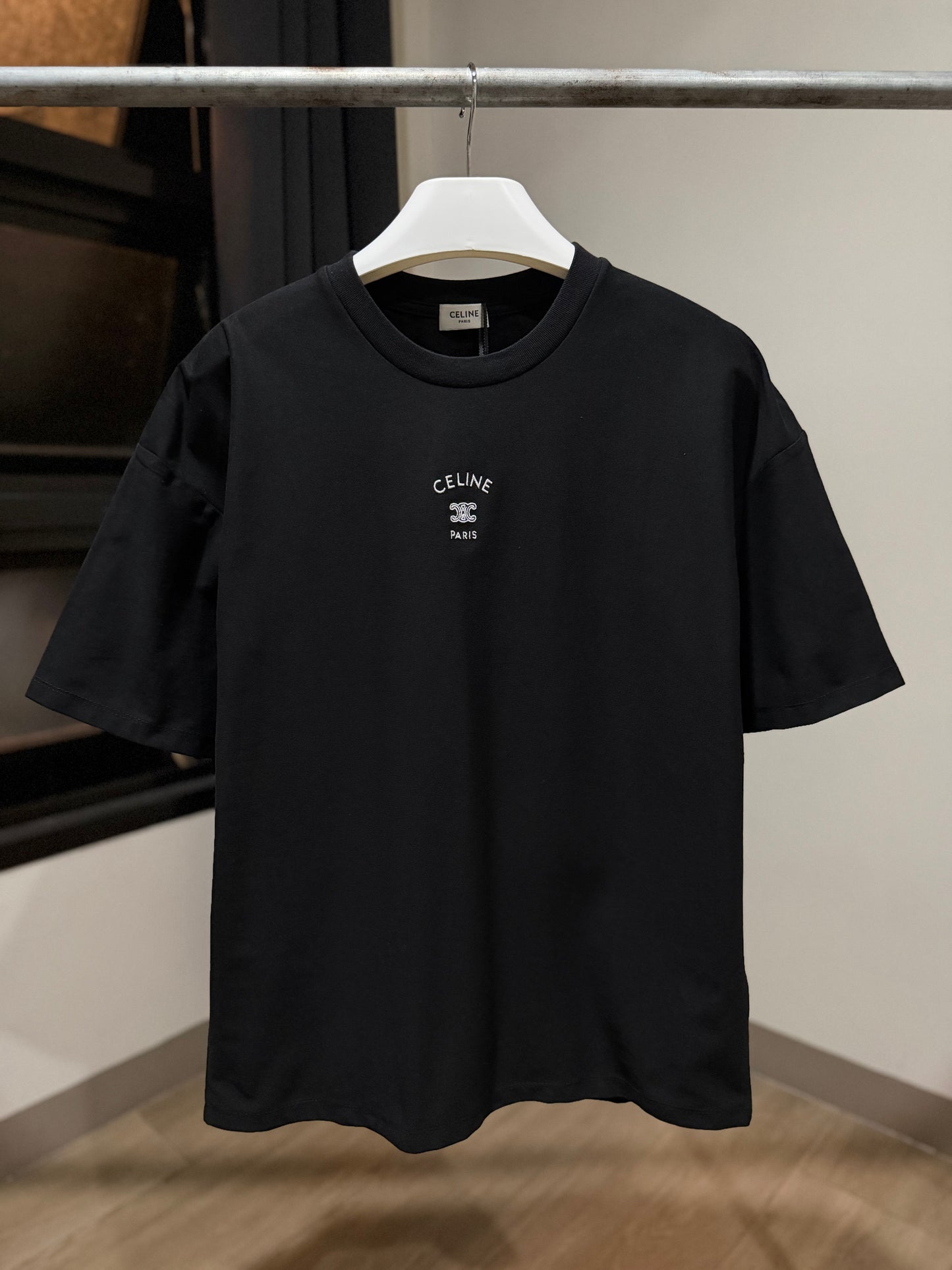 Celine Loose T-Shirt (Black)