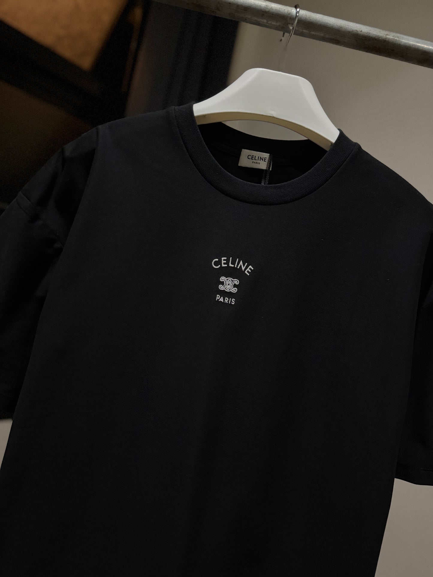Celine Loose T-Shirt (Black)