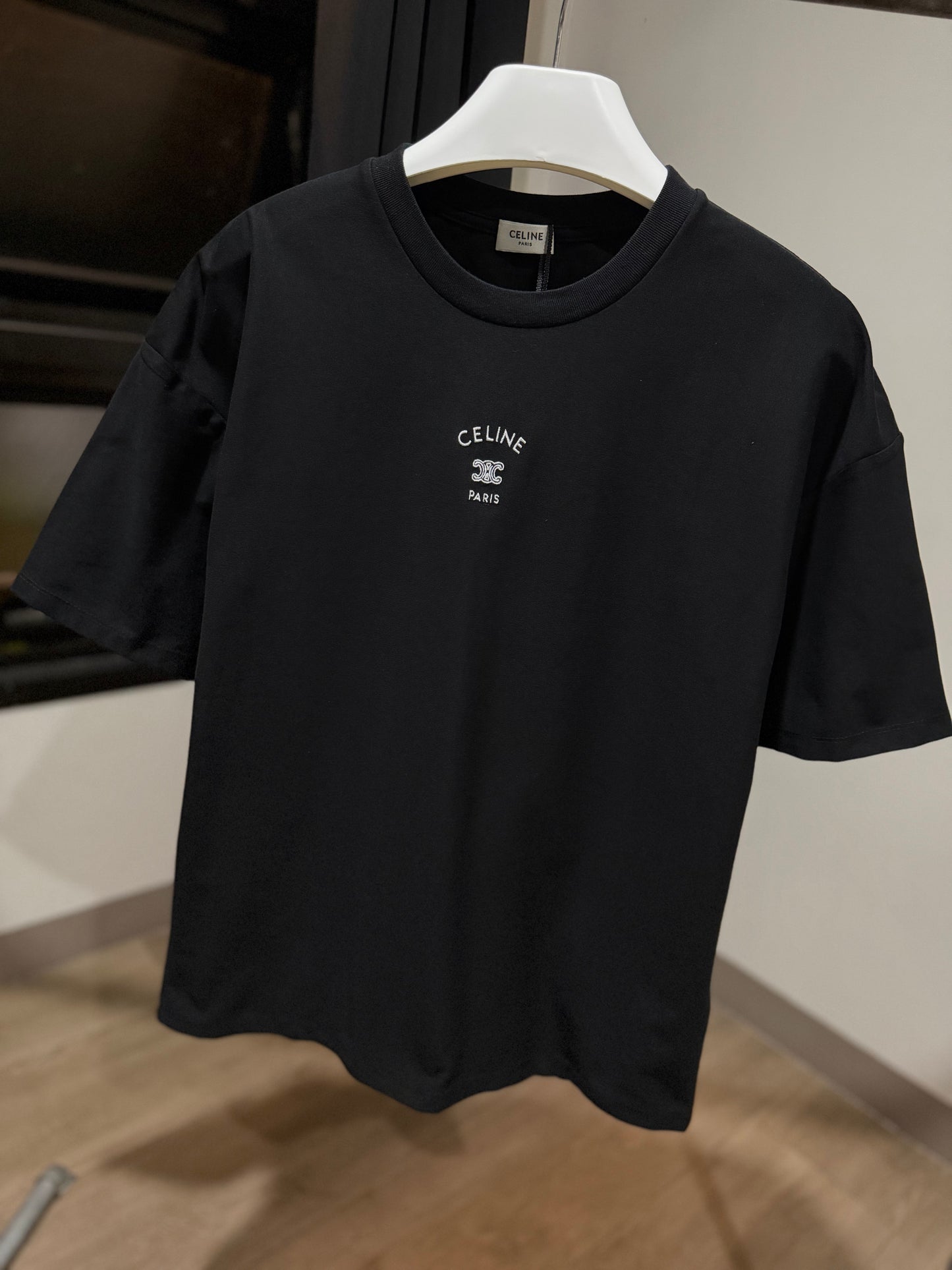 Celine Loose T-Shirt (Black)