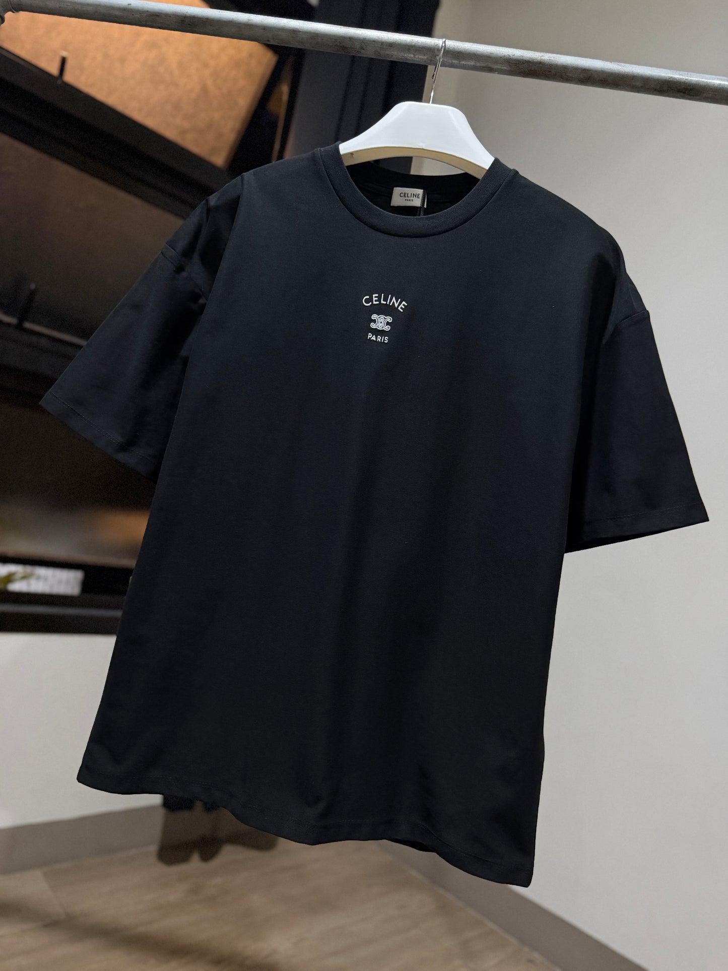 Celine Loose T-Shirt (Black)