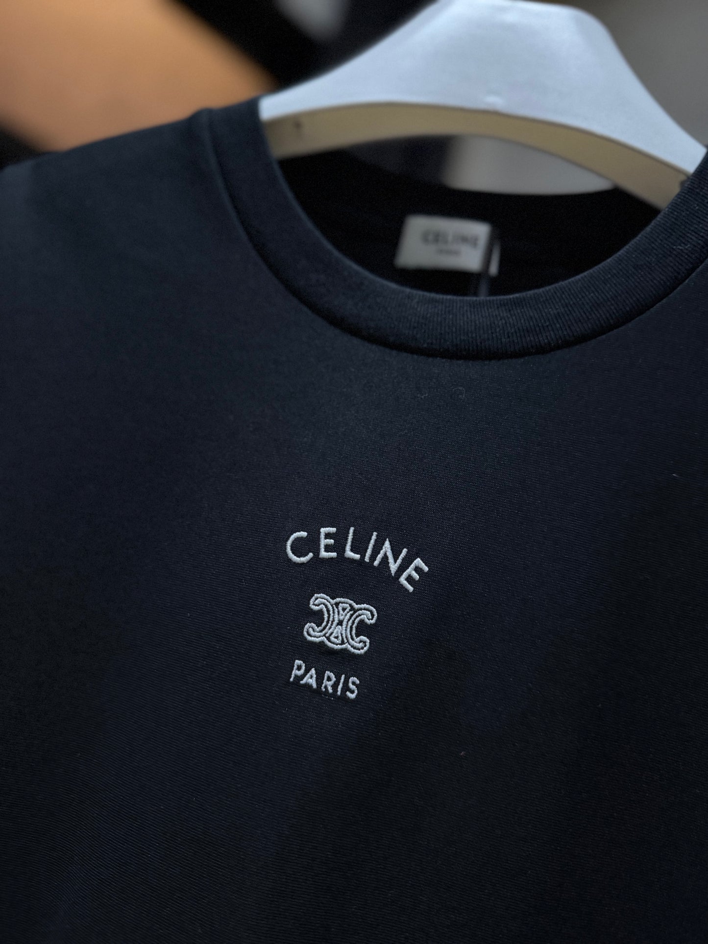 Celine Loose T-Shirt (Black)
