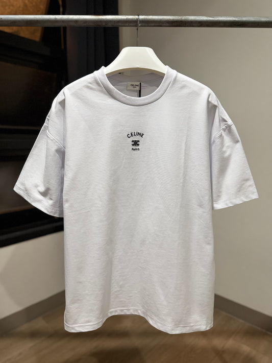 Celine Loose T-Shirt (White)