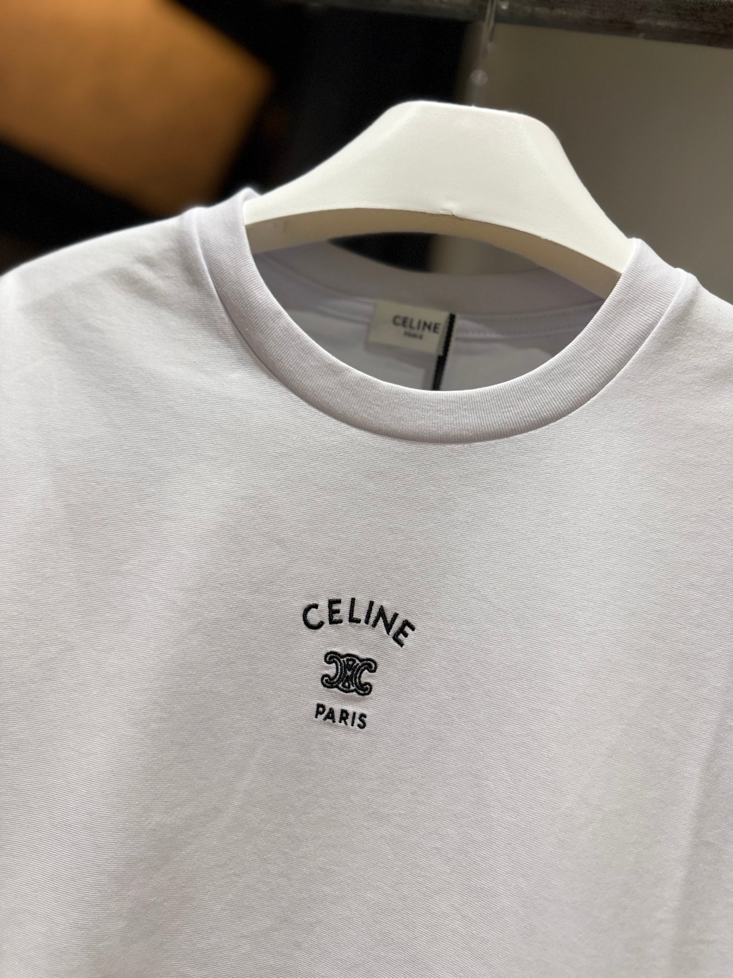 Celine Loose T-Shirt (White)