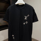 Louis Vuitton Embroidered Signature T-Shirt (Black)