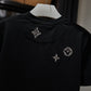 Louis Vuitton Embroidered Signature T-Shirt (Black)
