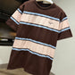 Louis Vuitton Striped Short-Sleeved T-Shirt