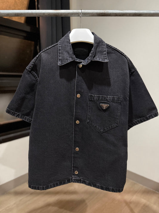 Prada Denim Shirt (Black)