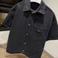 Prada Denim Shirt (Black)