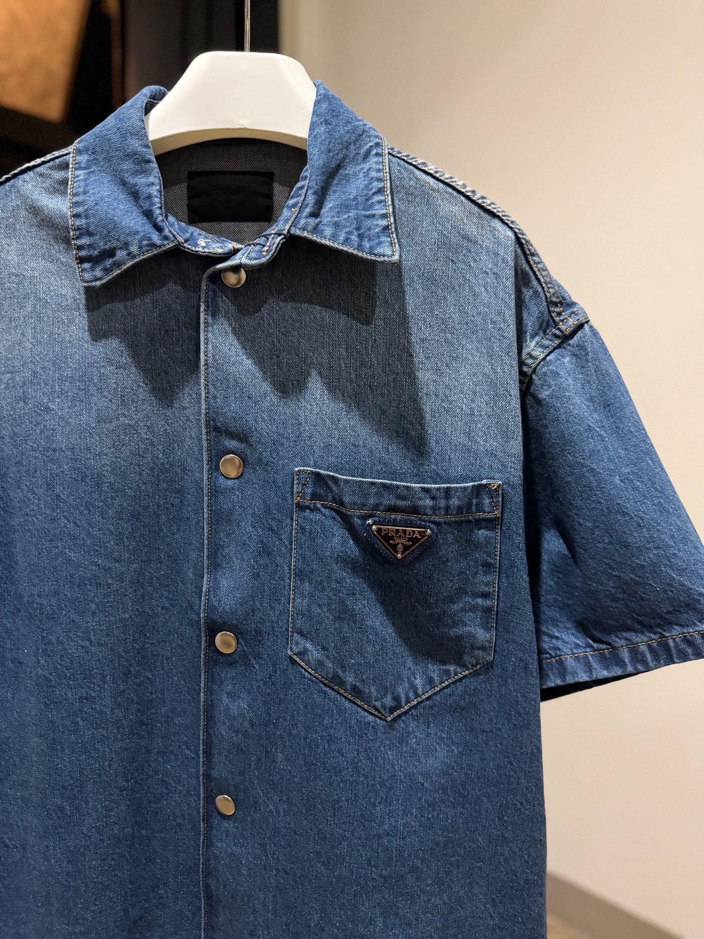 Prada Denim Shirt (Black)