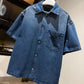 Prada Denim Shirt (Black)