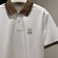 Brunello Cucinelli Pique Polo Shirt (White)