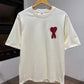 AMI de Coeur Patch T-Shirt (Cream/Neutral)