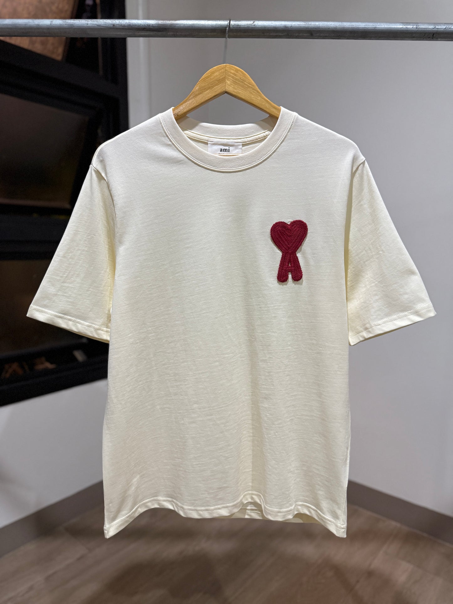AMI de Coeur Patch T-Shirt (Cream/Neutral)