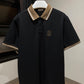 Brunello Cucinelli Pique Polo Shirt (Black)