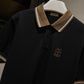 Brunello Cucinelli Pique Polo Shirt (Black)