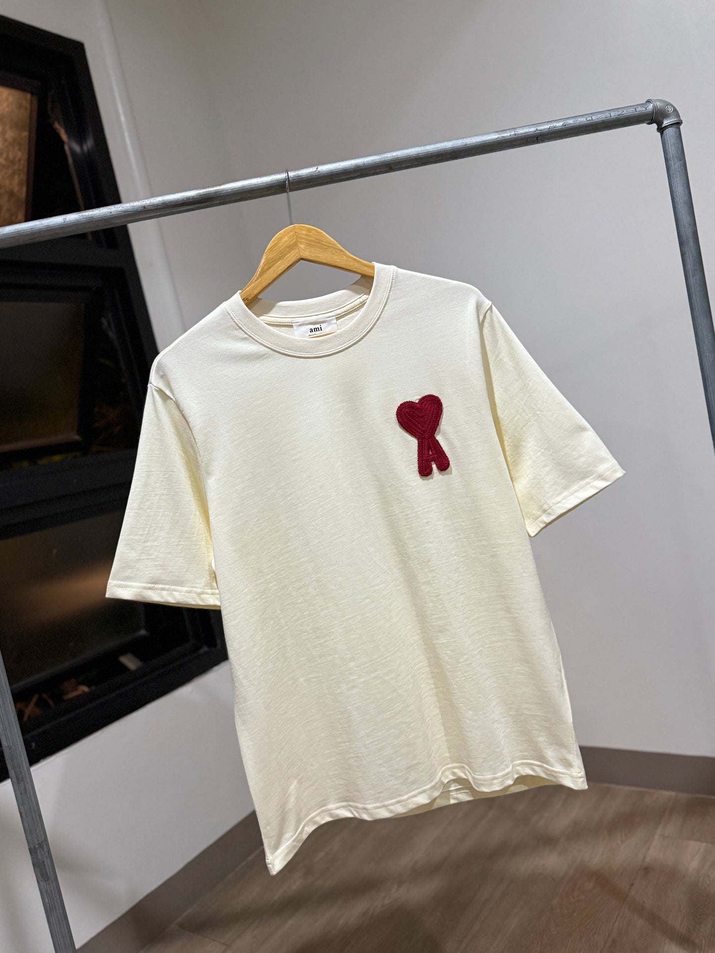 AMI de Coeur Patch T-Shirt (Cream/Neutral)