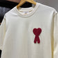 AMI de Coeur Patch T-Shirt (Cream/Neutral)