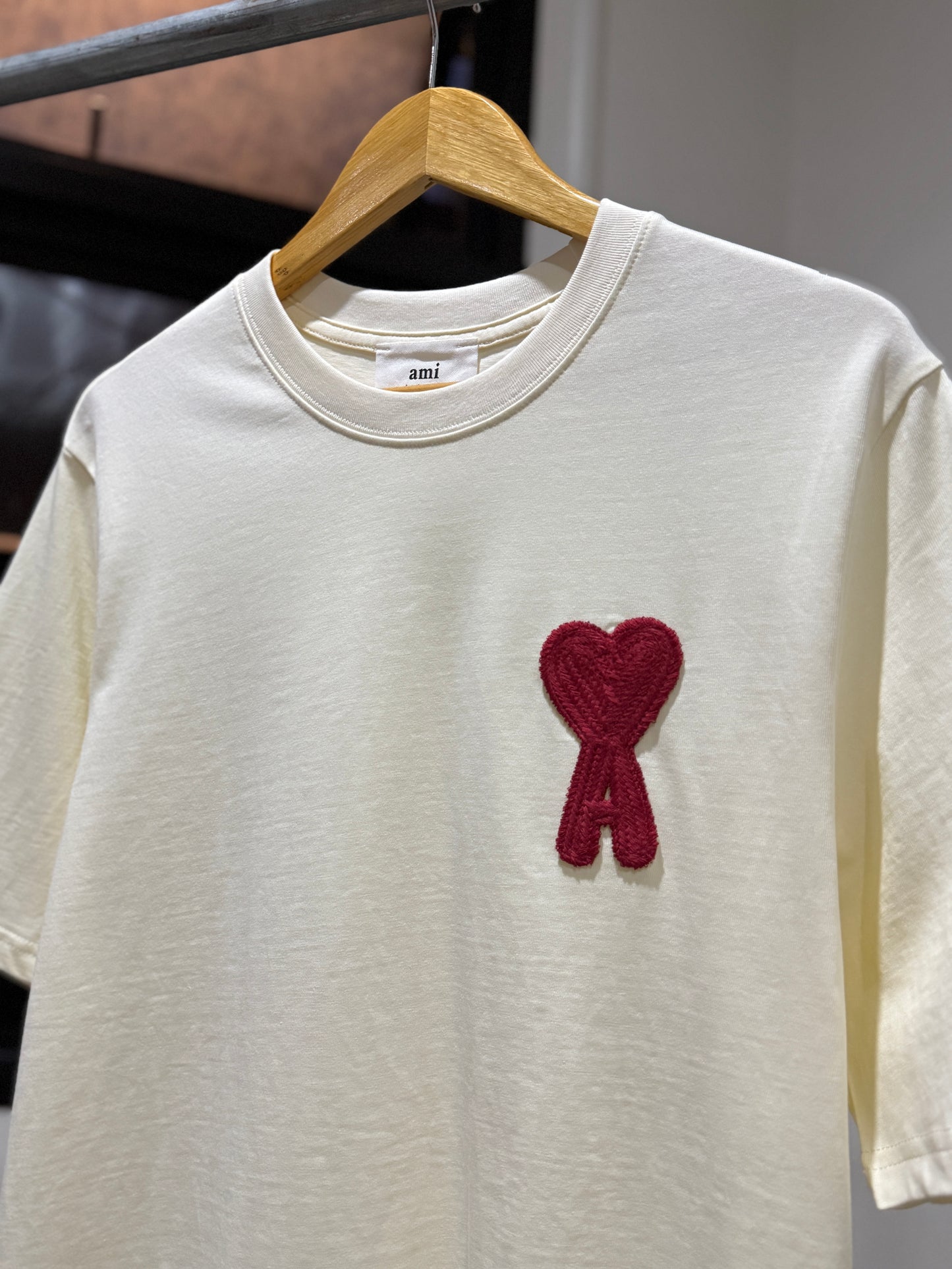 AMI de Coeur Patch T-Shirt (Cream/Neutral)
