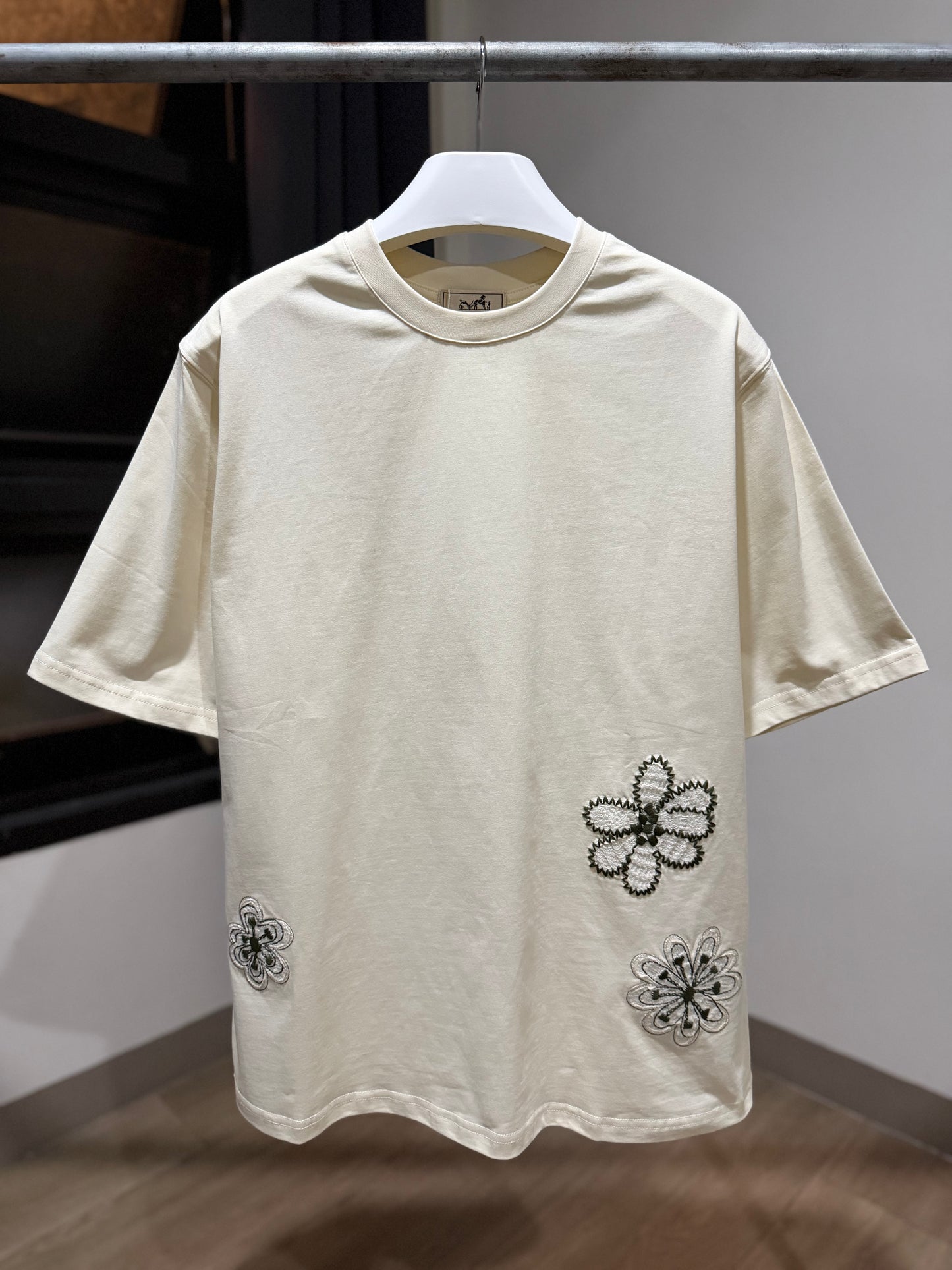 Hermes Fleur Zig T-Shirt