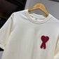 AMI de Coeur Patch T-Shirt (Cream/Neutral)
