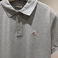 Moncler Logo Patch Polo Shirt (Gray)