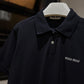 MiuMiu Polo Shirt (Navy)