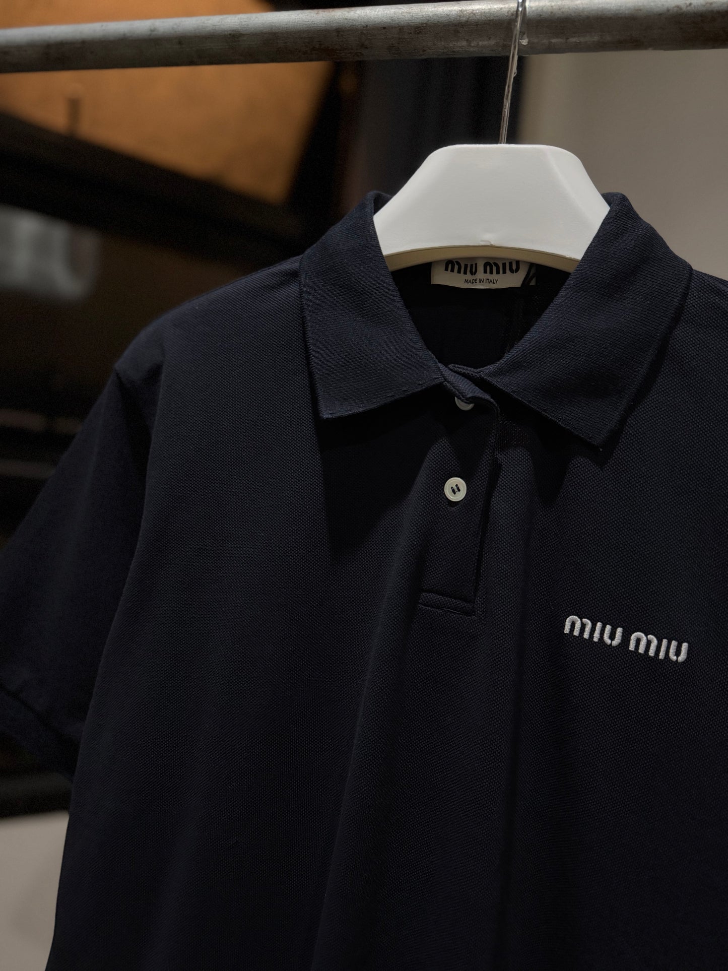 MiuMiu Polo Shirt (Navy)