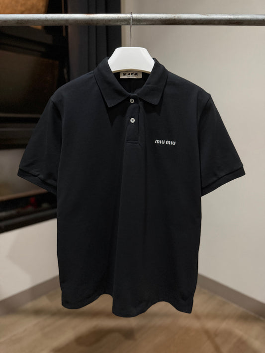 MiuMiu Polo Shirt (Black)