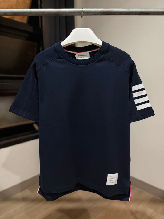 Thom Browne 4-Bar Crewneck (Navy)