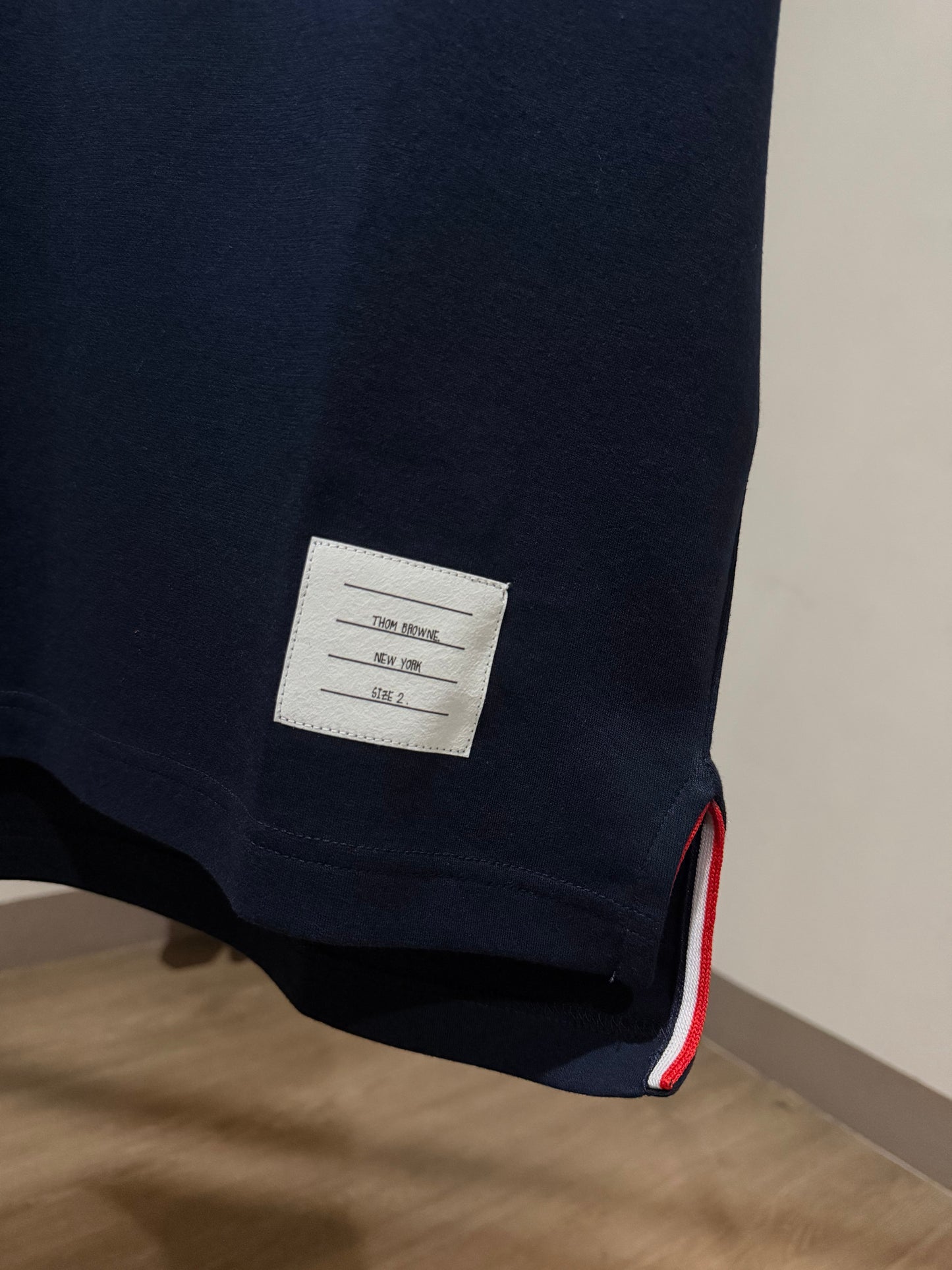 Thom Browne 4-Bar Crewneck (Navy)