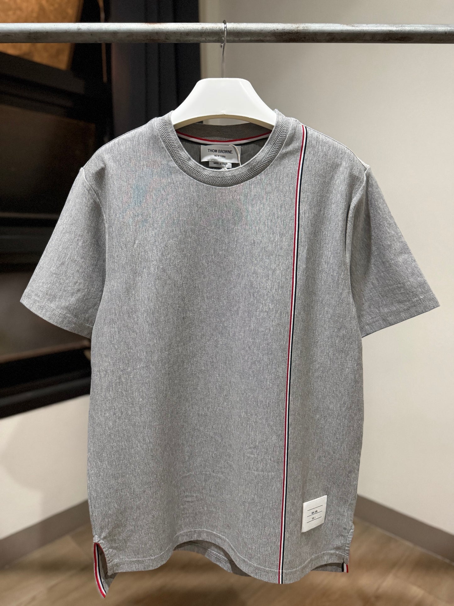 Thom Browne RWB T-Shirt (Gray)