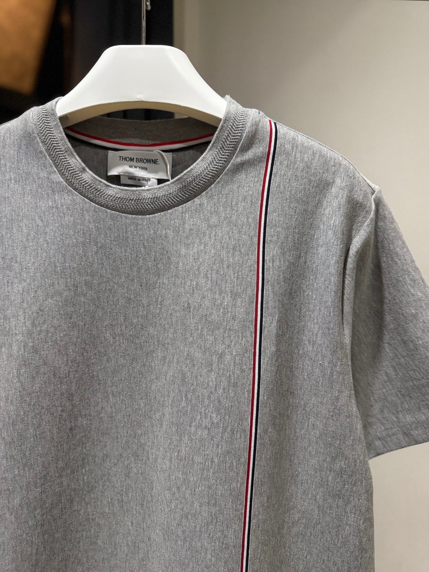 Thom Browne RWB T-Shirt (Gray)