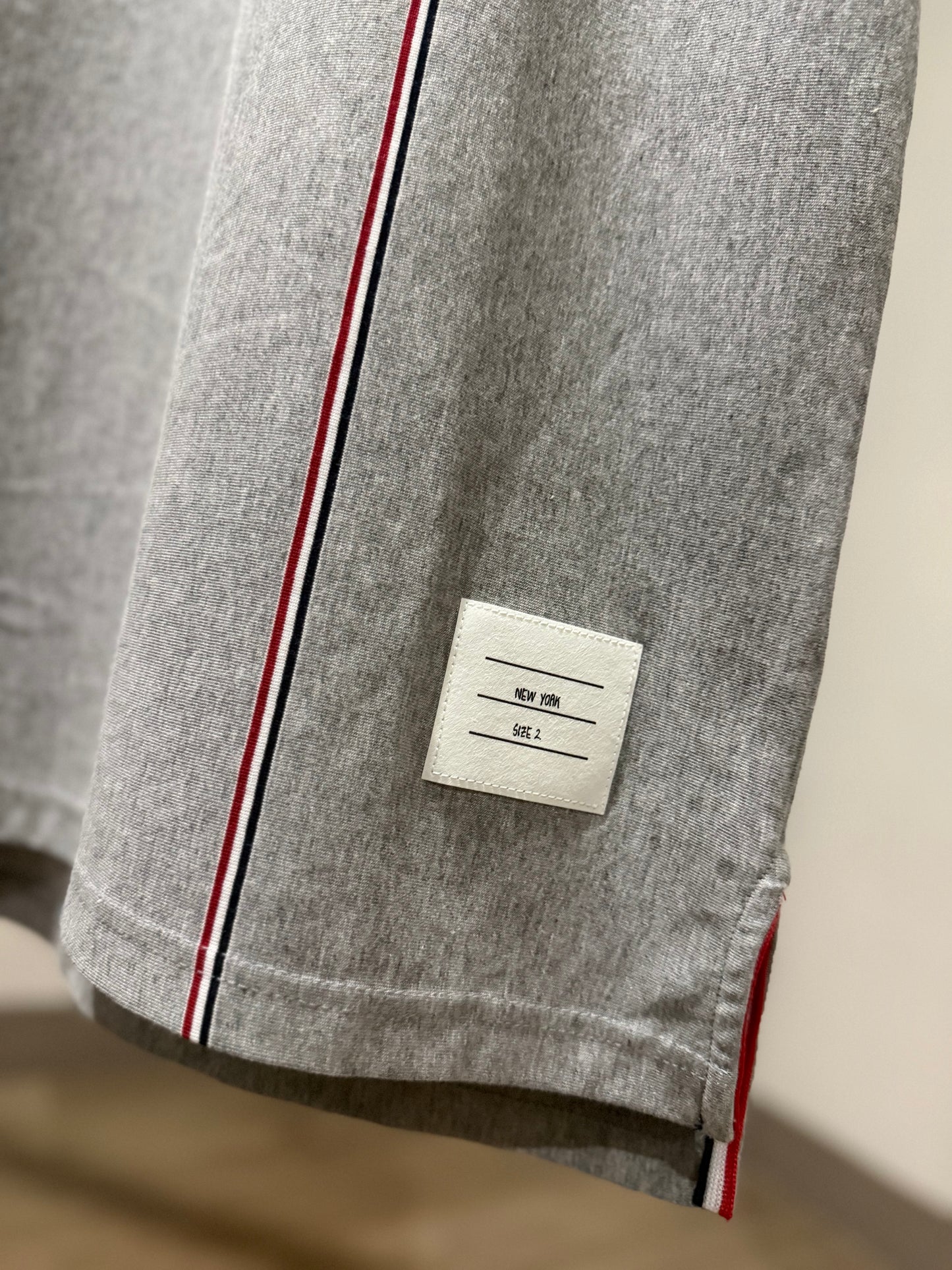 Thom Browne RWB T-Shirt (Gray)