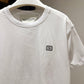 Valentino V Logo Cotton T-Shirt (White)