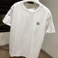 Valentino V Logo Cotton T-Shirt (White)