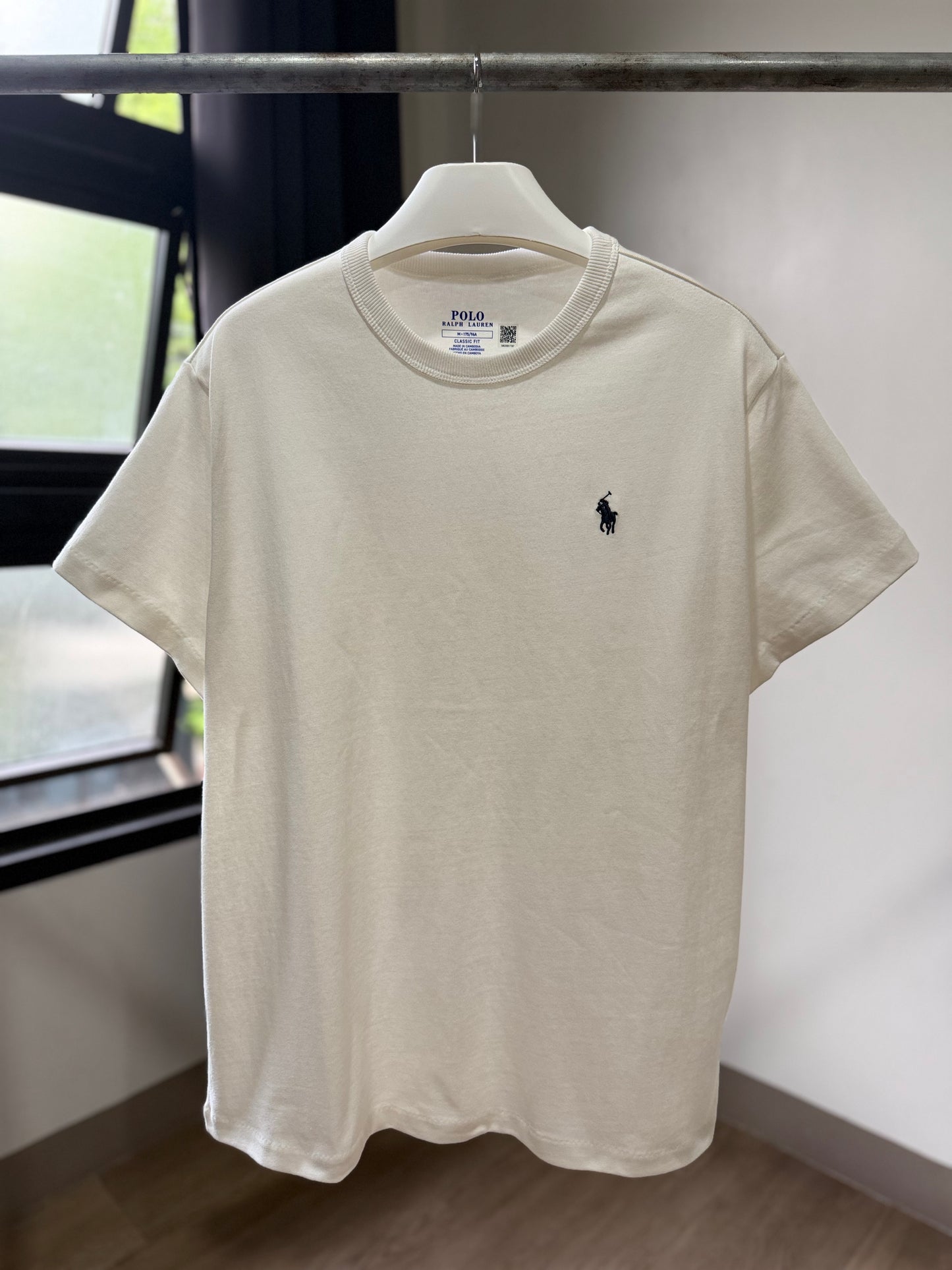 Ralph Lauren Crewneck (White/Blue)