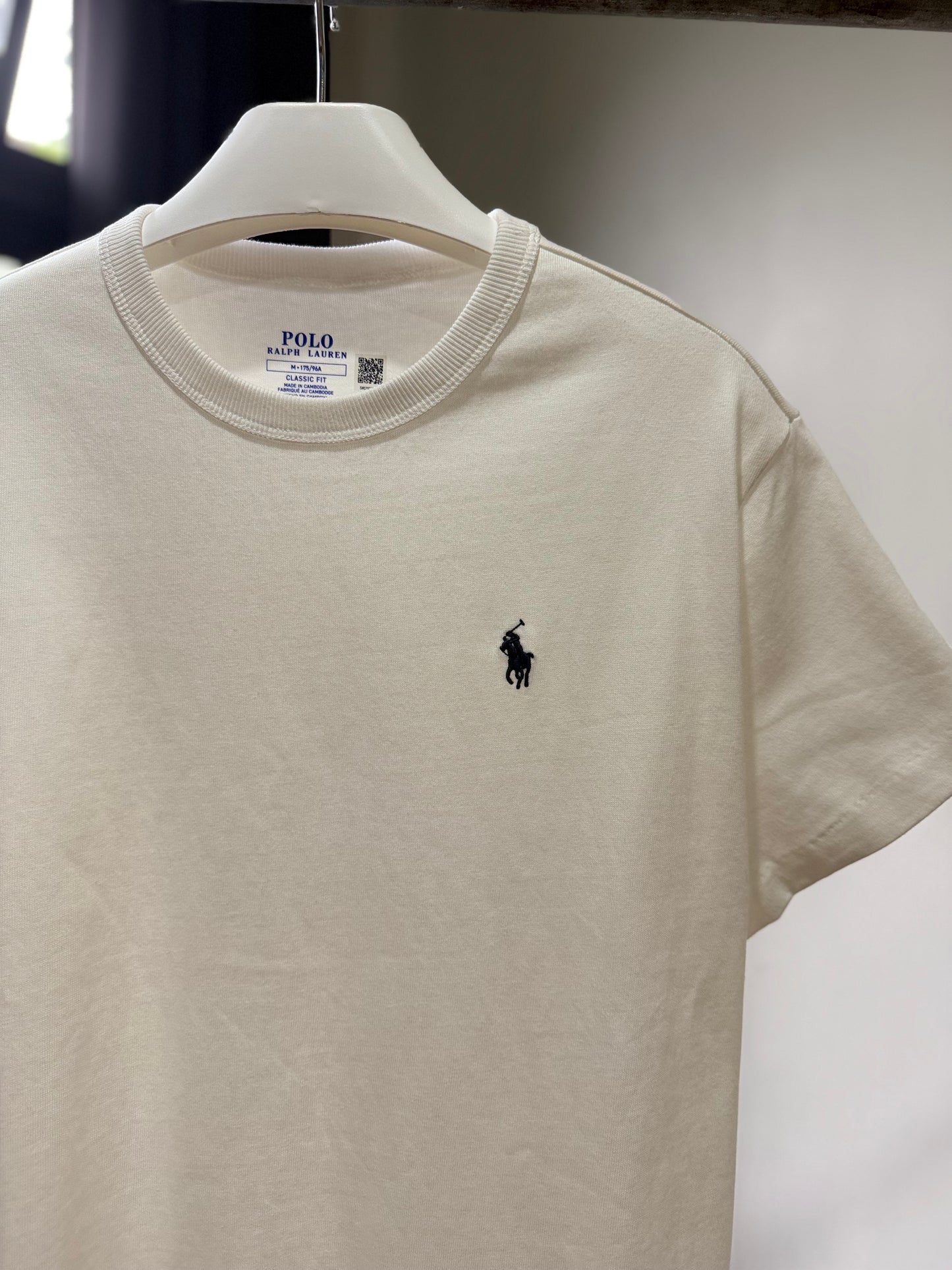 Ralph Lauren Crewneck (White/Blue)