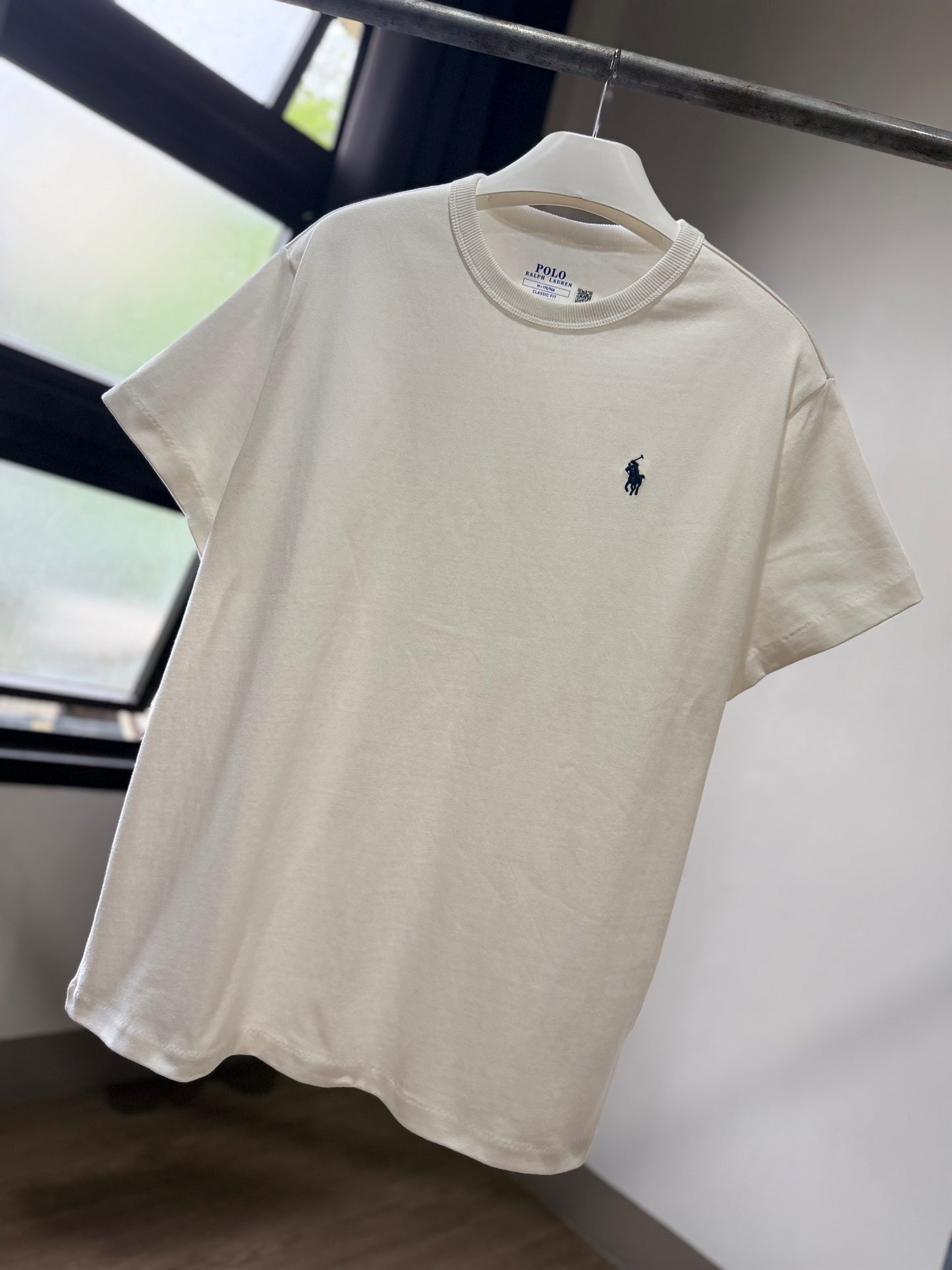 Ralph Lauren Crewneck (White/Blue)