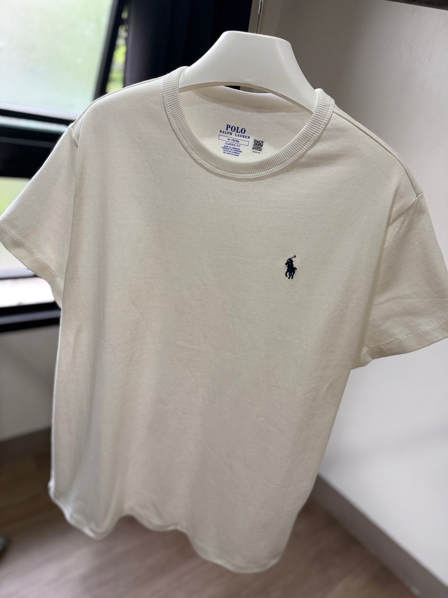Ralph Lauren Crewneck (White/Blue)