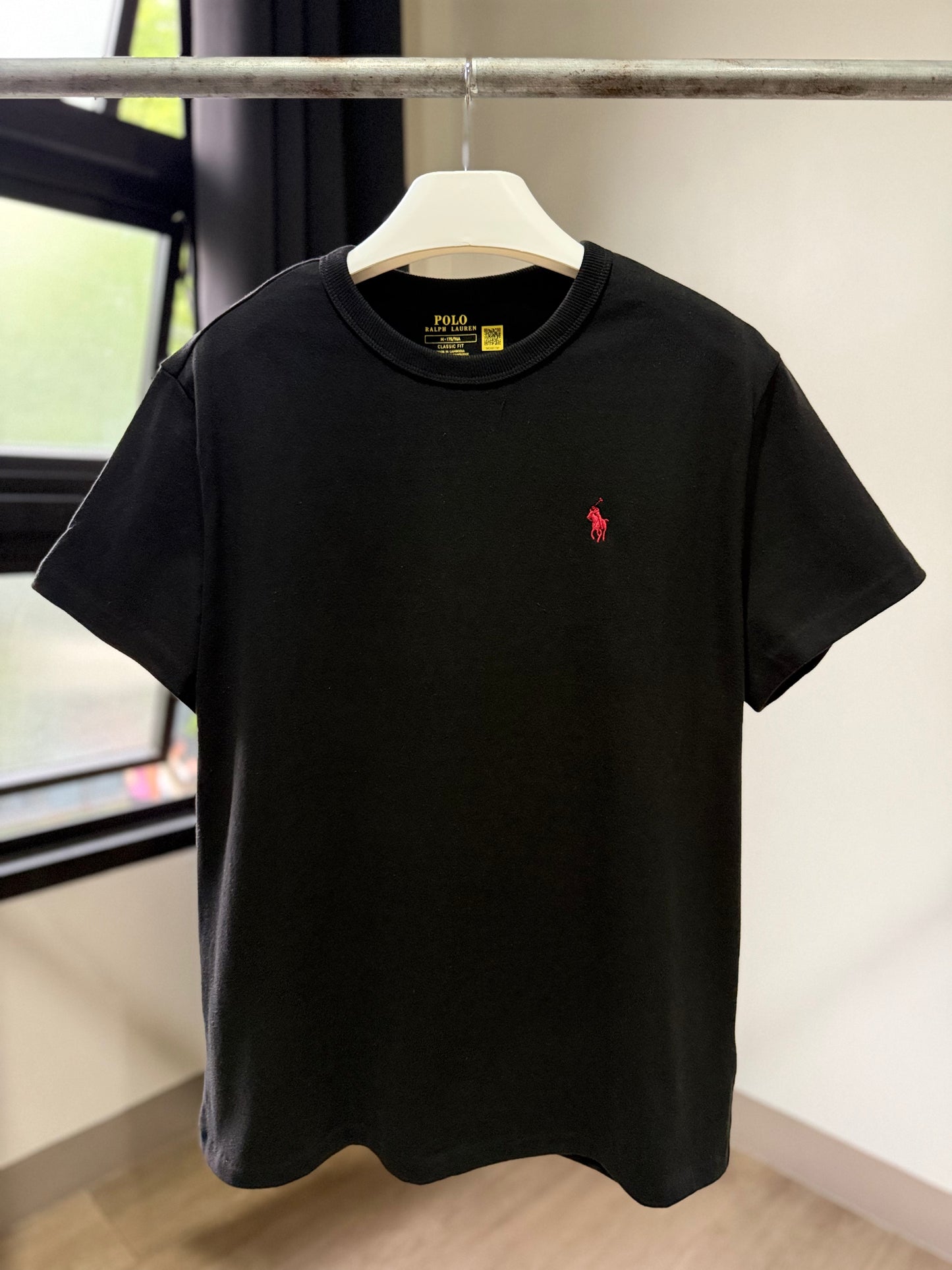 Ralph Lauren Crewneck (Black/Red)