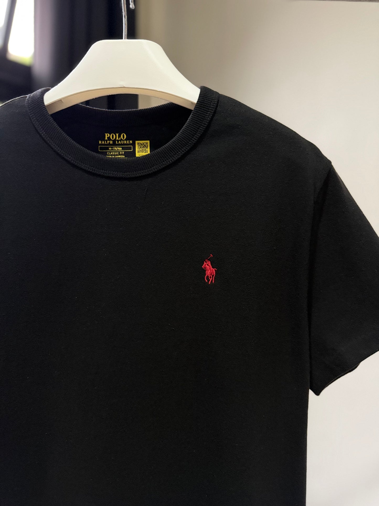 Ralph Lauren Crewneck (Black/Red)