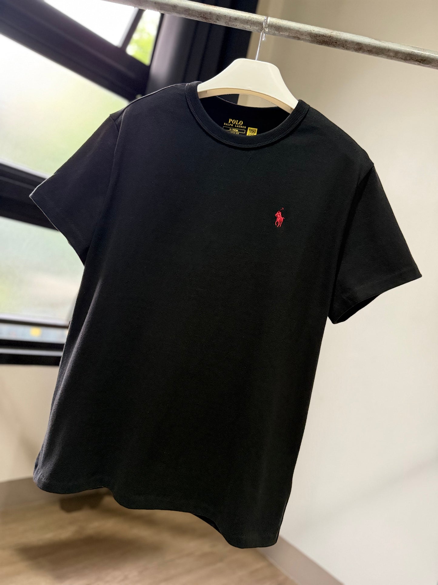 Ralph Lauren Crewneck (Black/Red)