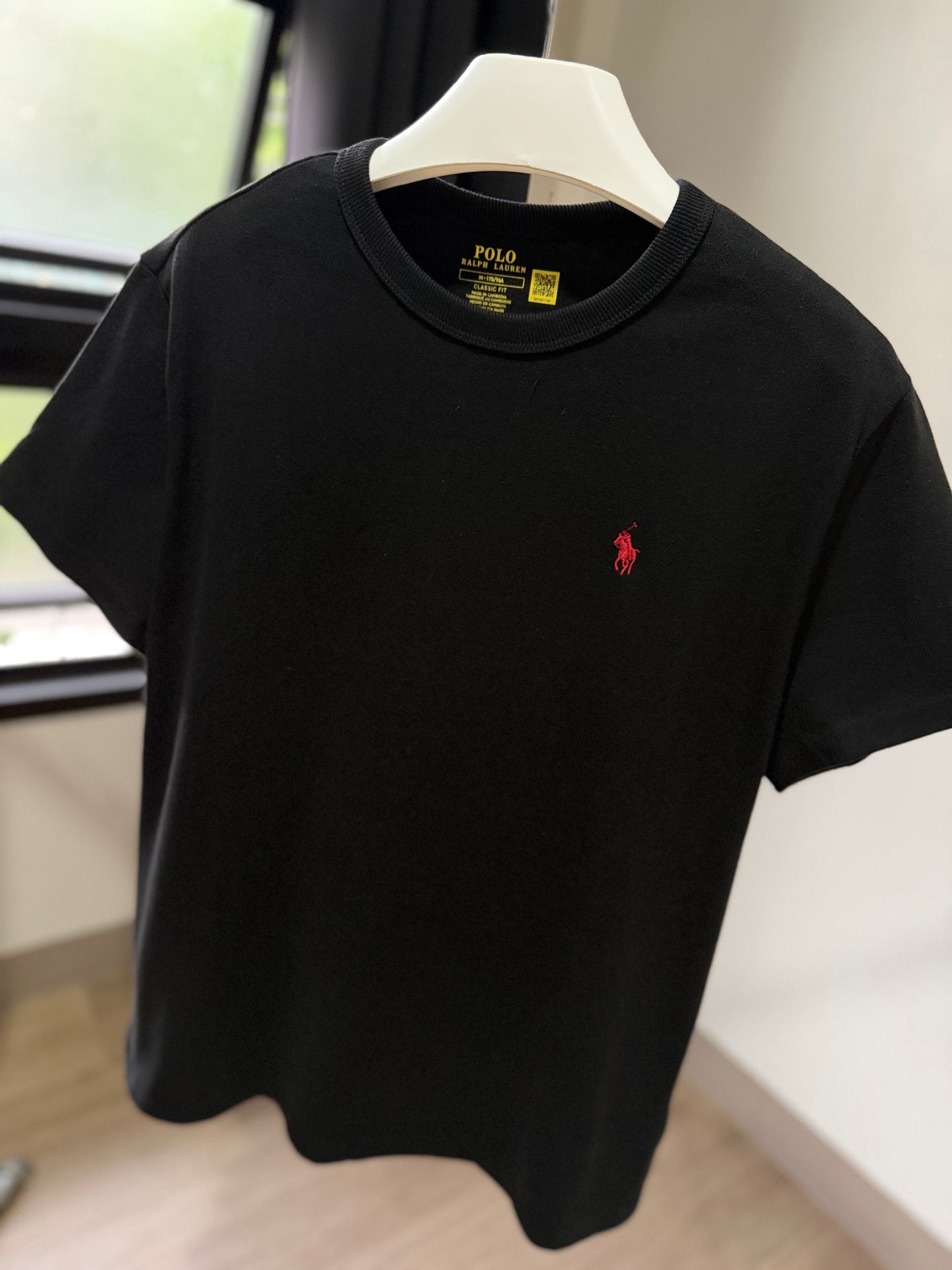 Ralph Lauren Crewneck (Black/Red)