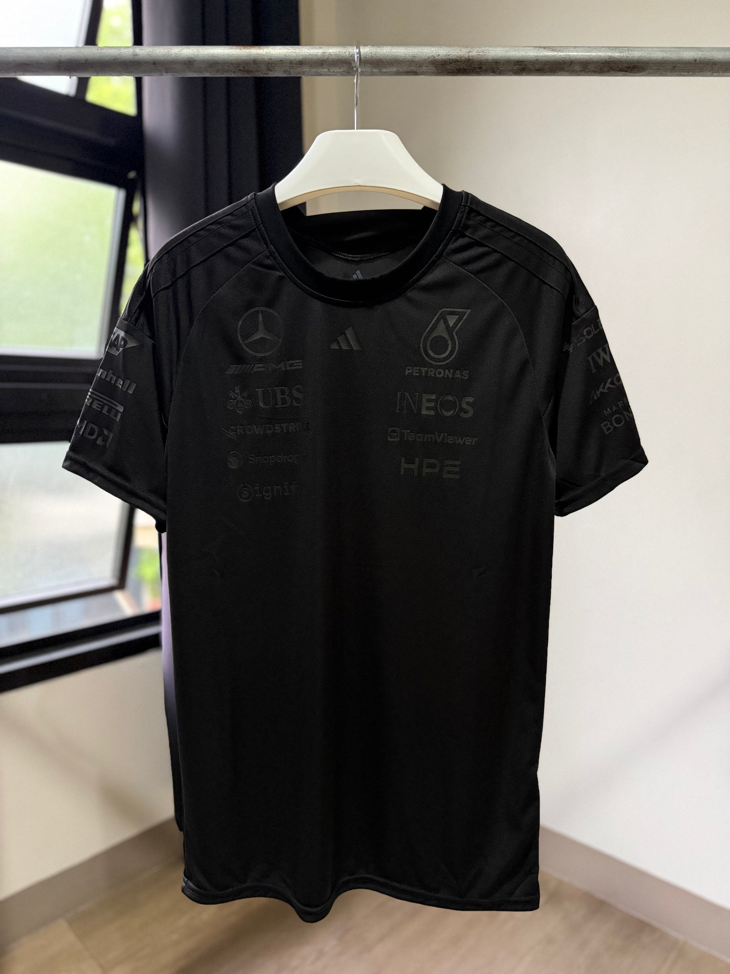 Adidas | Mercedes AMG Night Jersey (Black/Black)